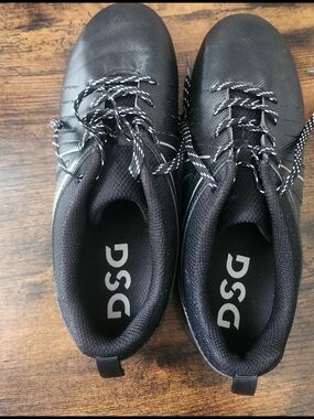 Men's Black Athletic Lace-Up Shoes